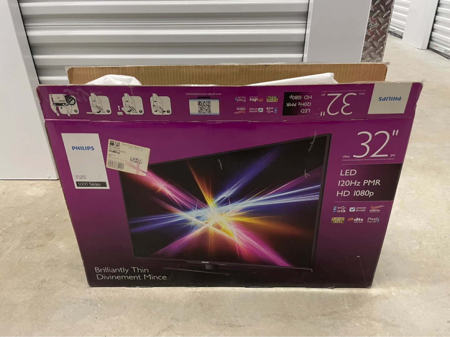 Philips 32" LED HD 1080p TV