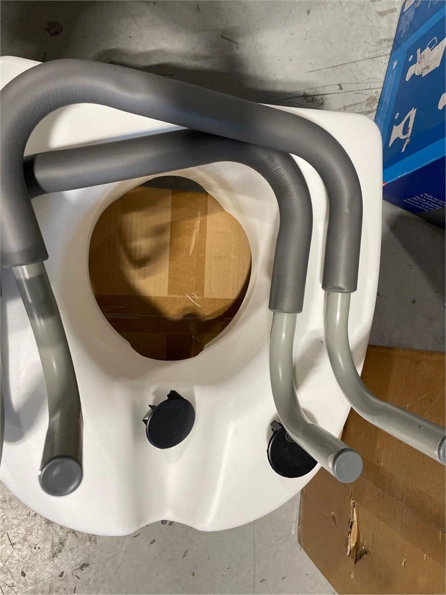Carex Toilet Seat Riser with Handles . brand new-open box - photo 3