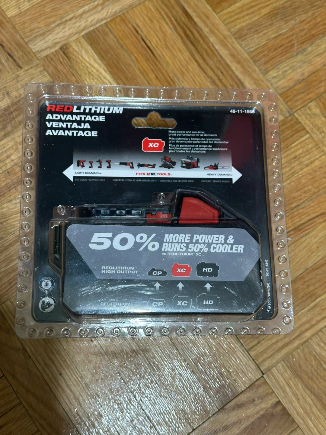 Milwaukee M18 REDLITHIUM HIGH OUTPUT XC6.0 Battery - photo 2