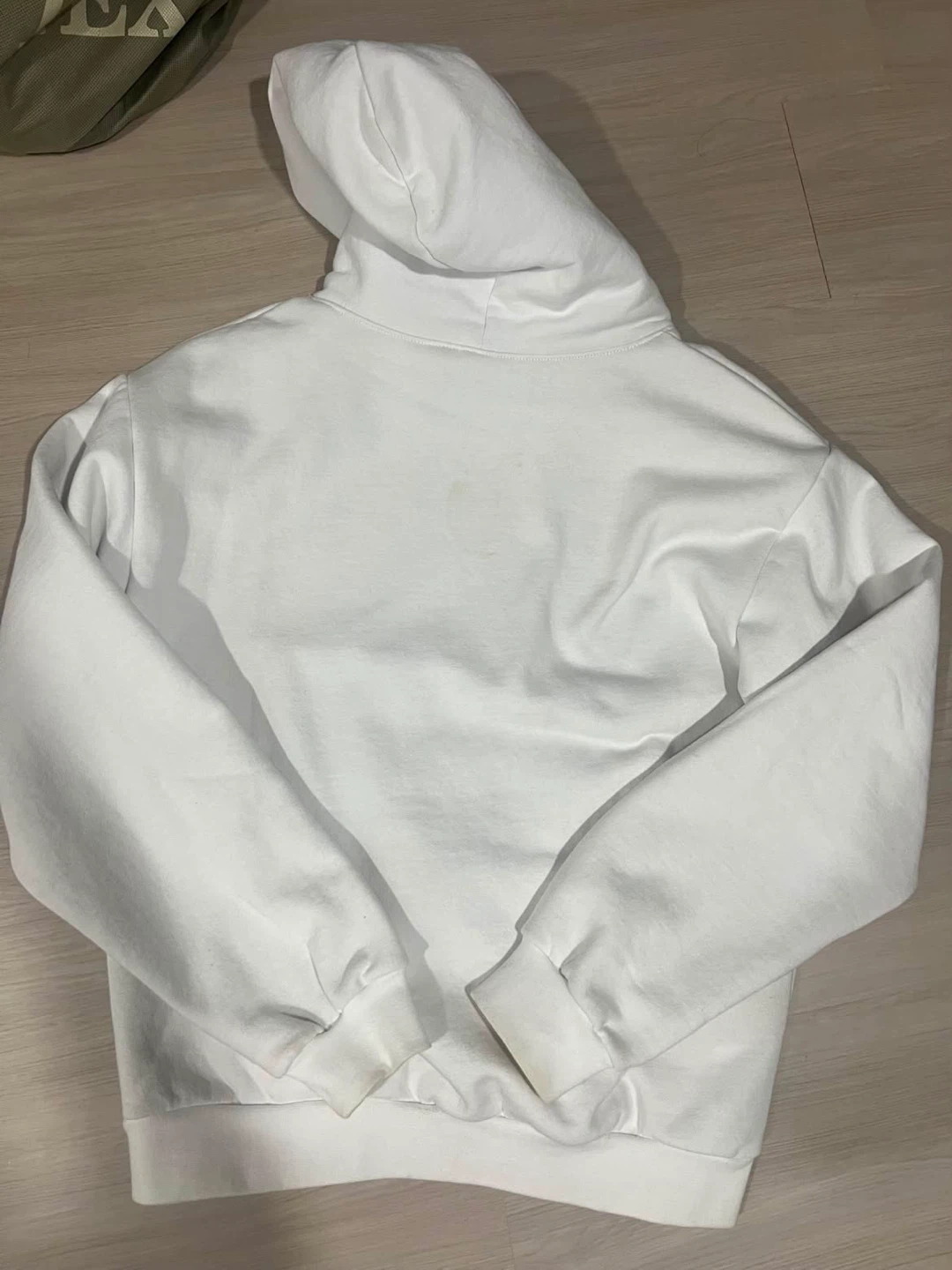 White Spider Hoodie with Rhinestone Web - Size M - photo 2
