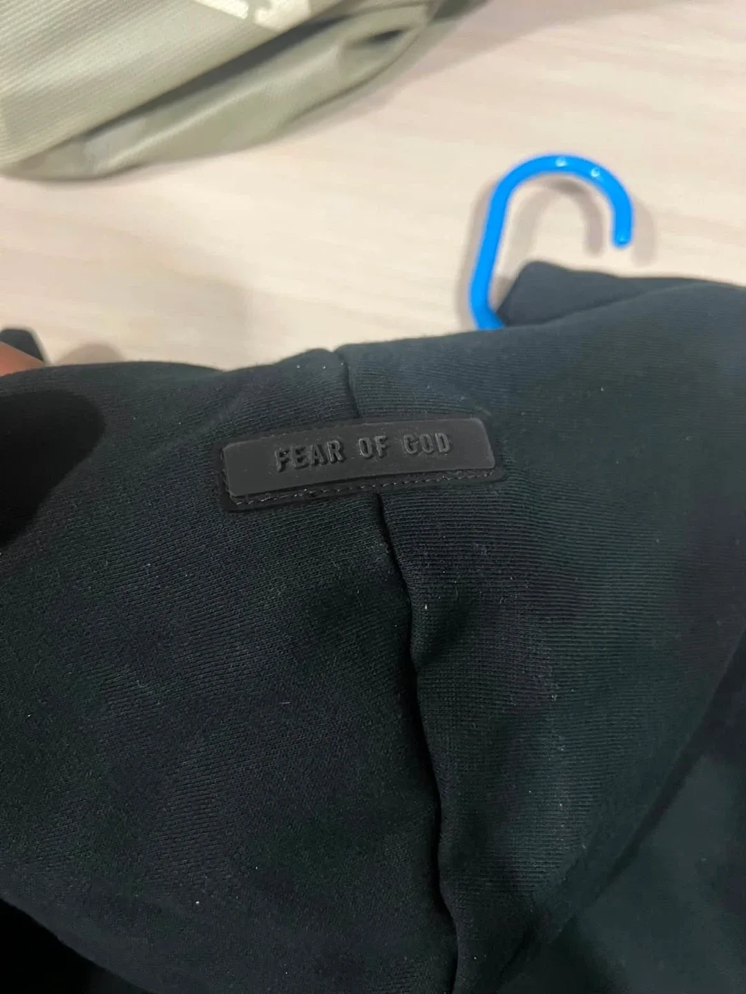 Fear of God Essentials Hoodie Black Size S - photo 2