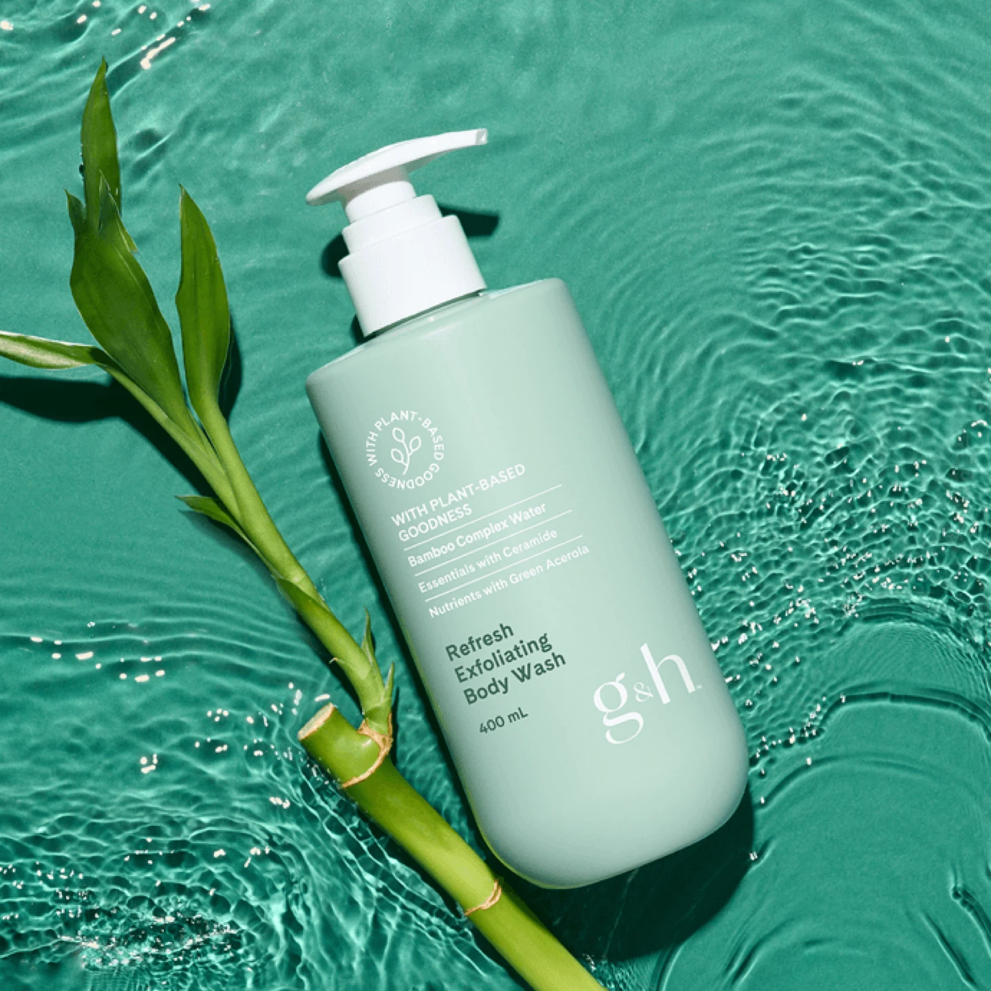 g&h Refresh Exfoliating Body Wash 400 mL