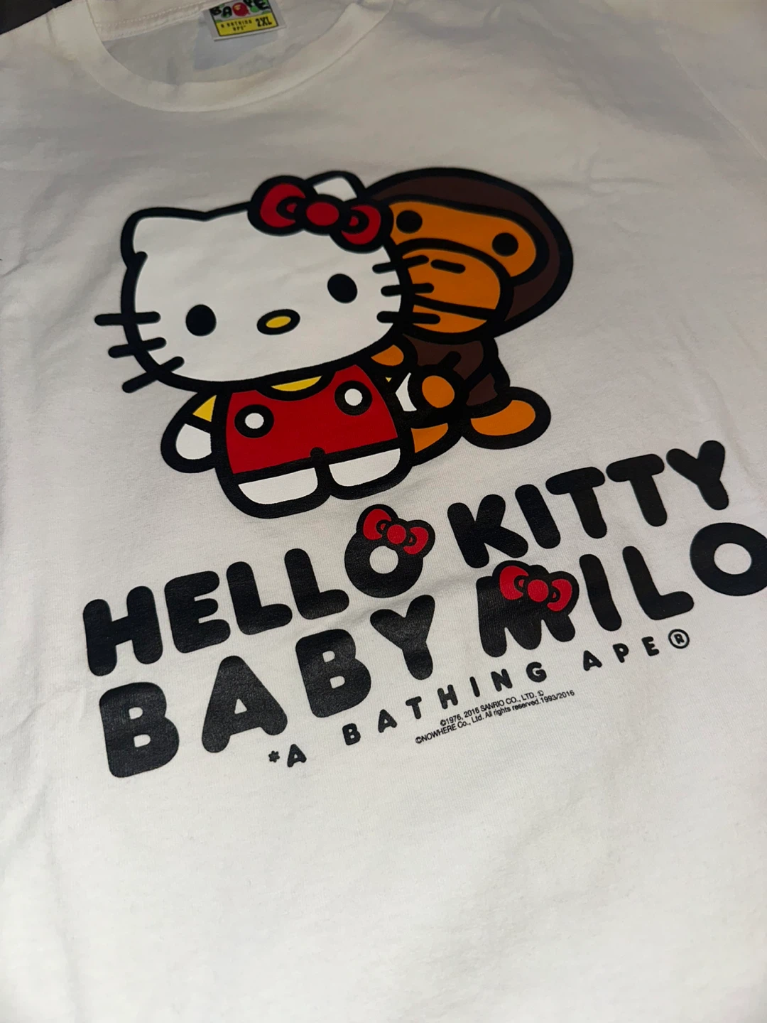A Bathing Ape baby milo White T-Shirt - photo 4