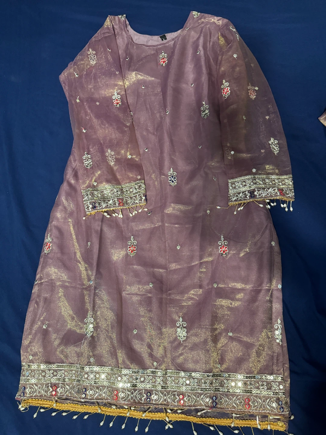Heavy Embroidered suit for women