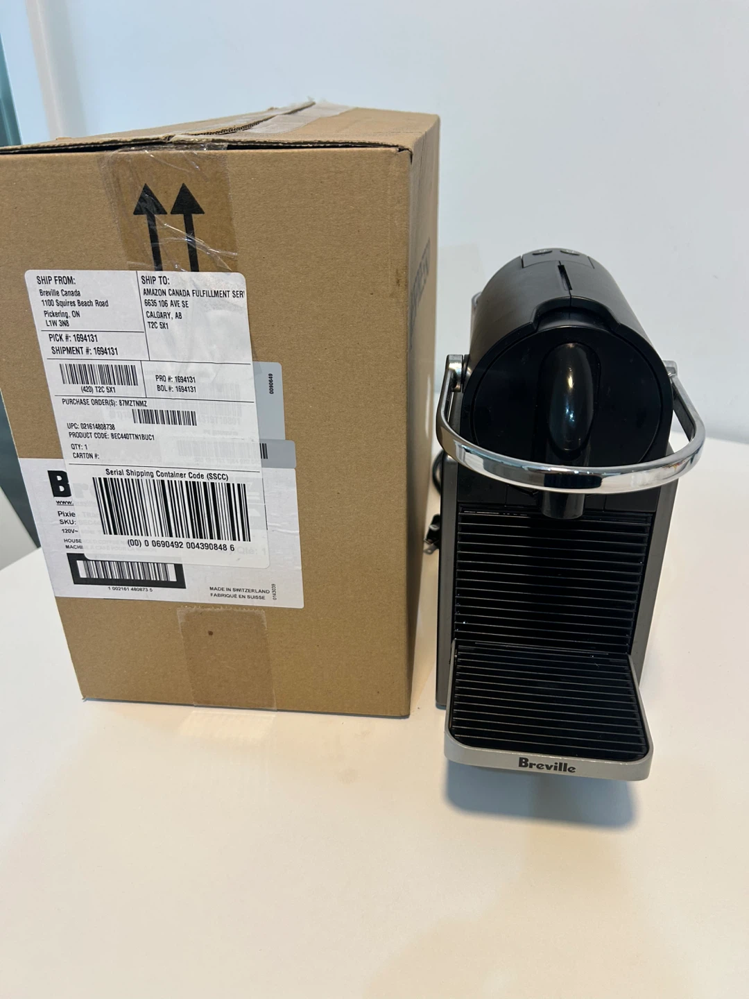 Breville Nespresso Essenza Mini Coffee Machine - photo 2