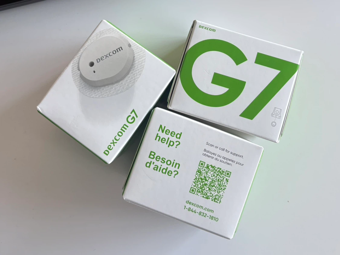 Dexcom G7 sensors