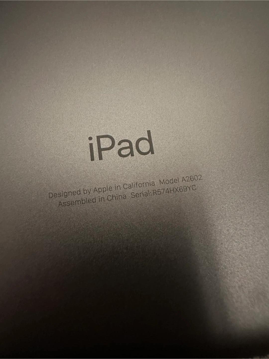 Apple iPad 64GB 9th Generation (2021) Model A2602 - Space Grey - photo 2