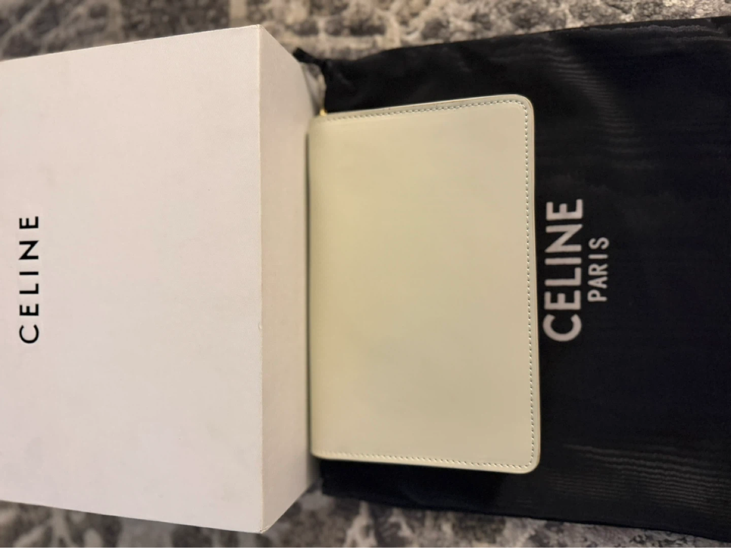 Celine Triomphe Wallet on Chain - photo 3