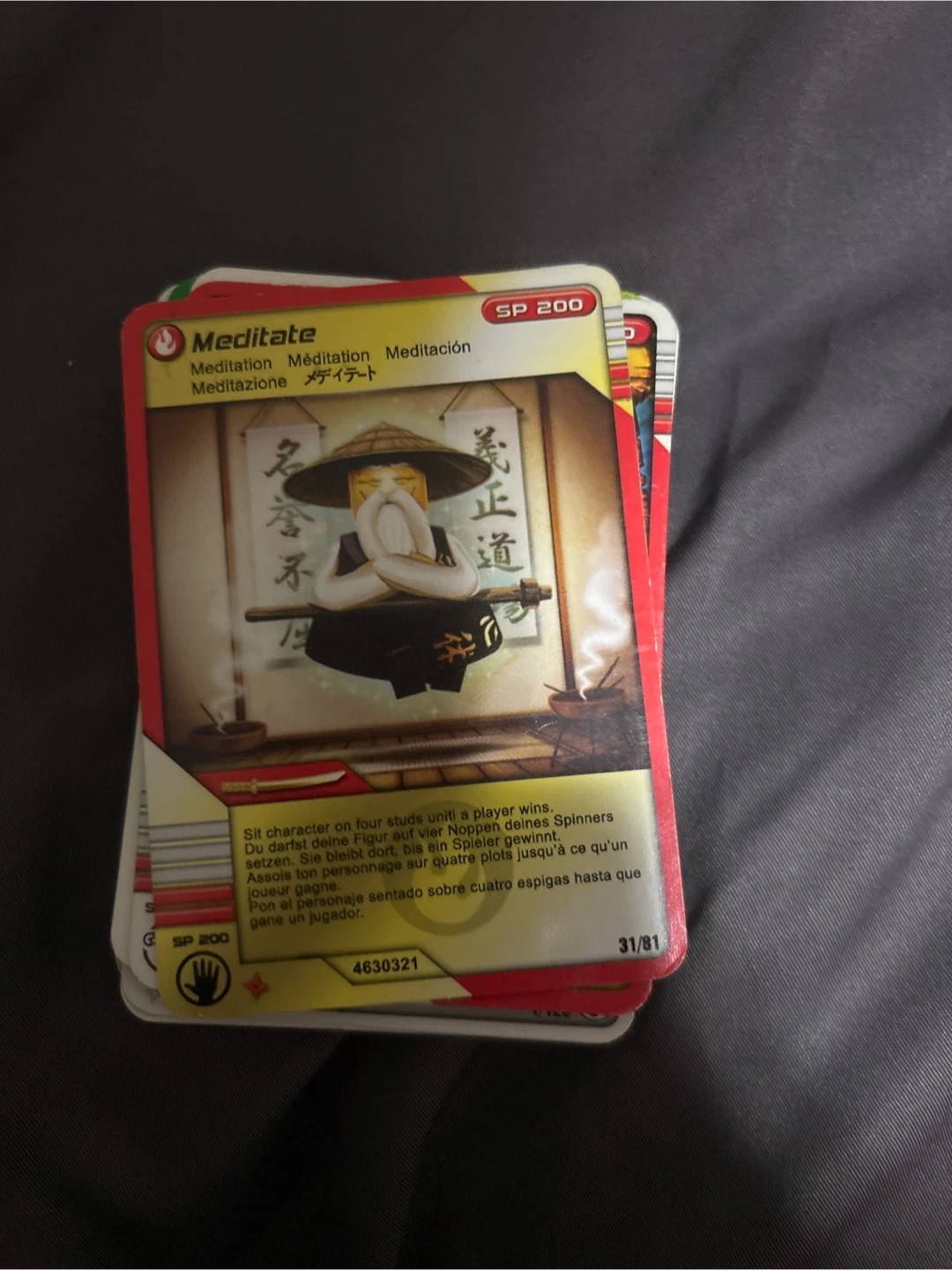 LEGO Ninjago Spinners Trading Cards