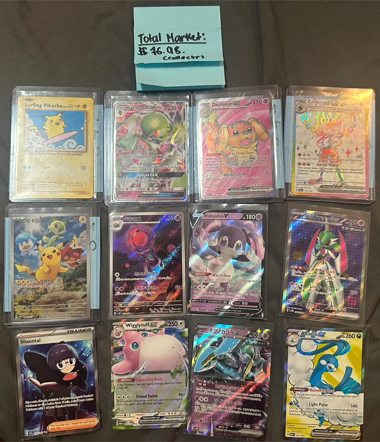Selling pokemon cards