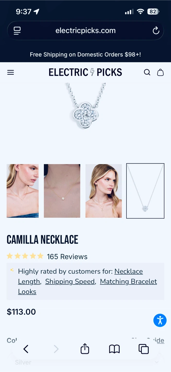 💎NEW ELECTRIC PICKS Camilla Necklace - photo 4