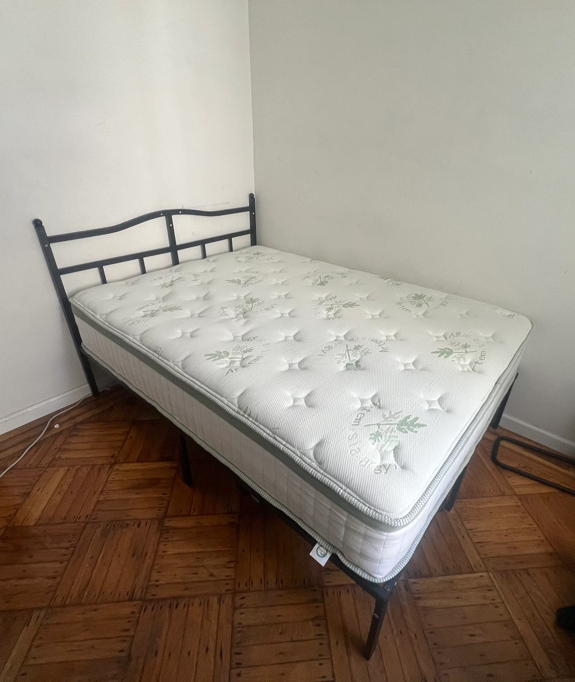 Full Size Medium Firm Memory Foam Mattress + Bed Frame