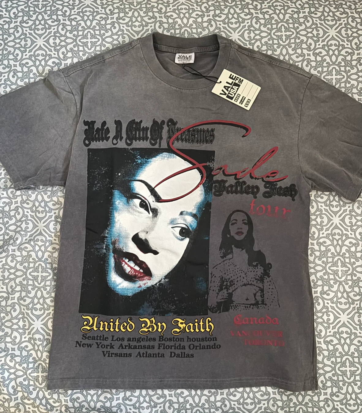 VALE “UNITED BY FAITH” TEE ❗️PRICE NEGOTIABLE❗️