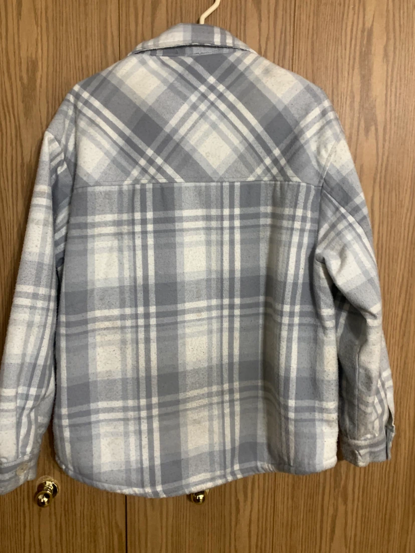 Plaid flannel sweater - photo 3