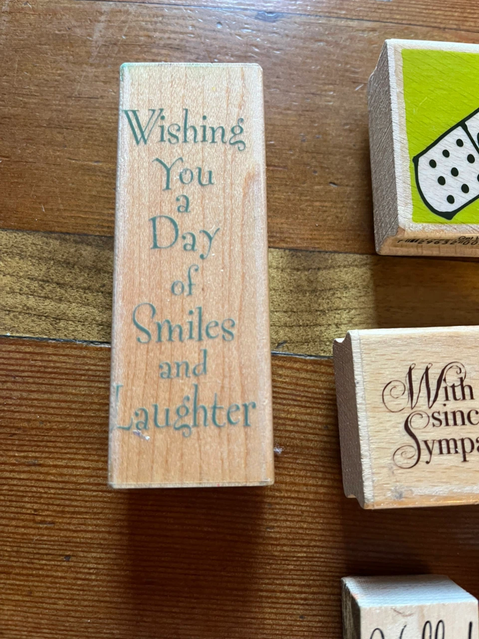 Set of Rubber Stamps for Crafts - photo 2