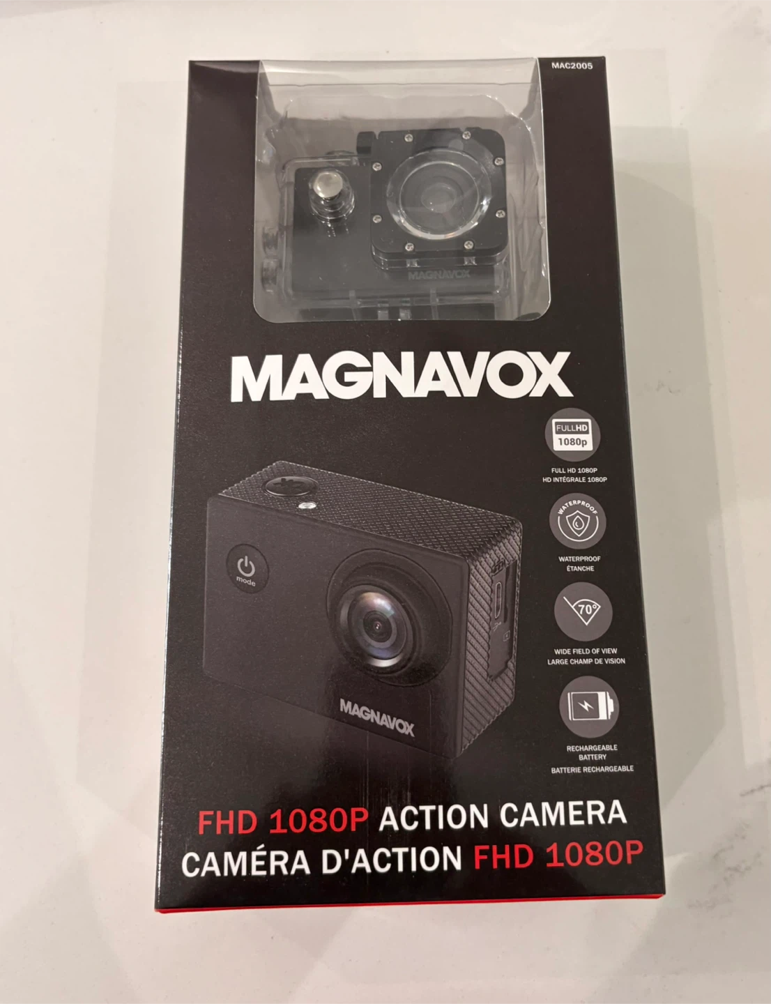 Magnavox FHD 1080p Action Camera MAC2005
