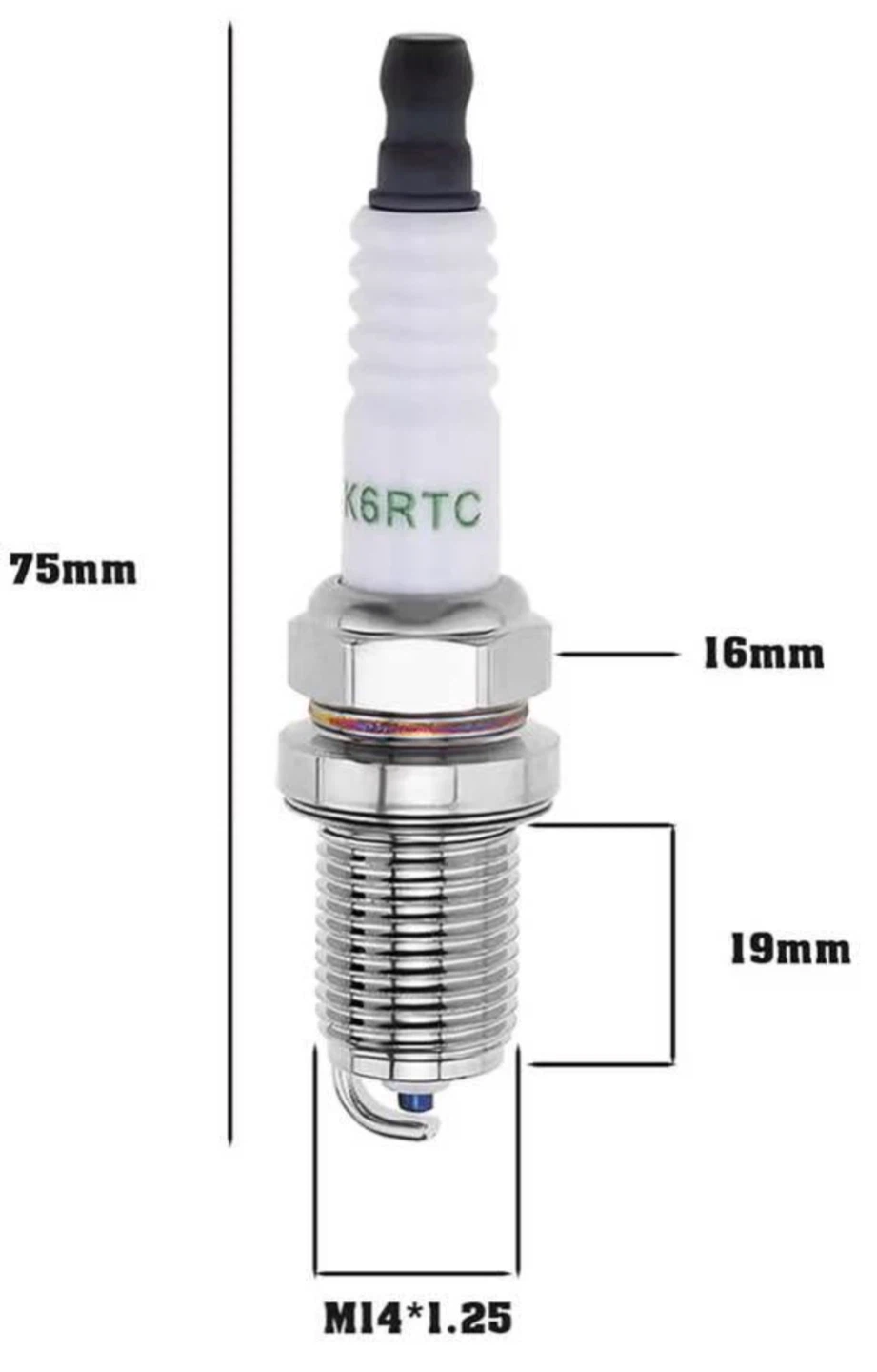 K6RTC Spark Plugs - photo 3