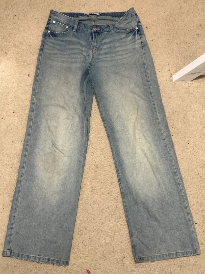 Denim Skater Low Rise Jeans