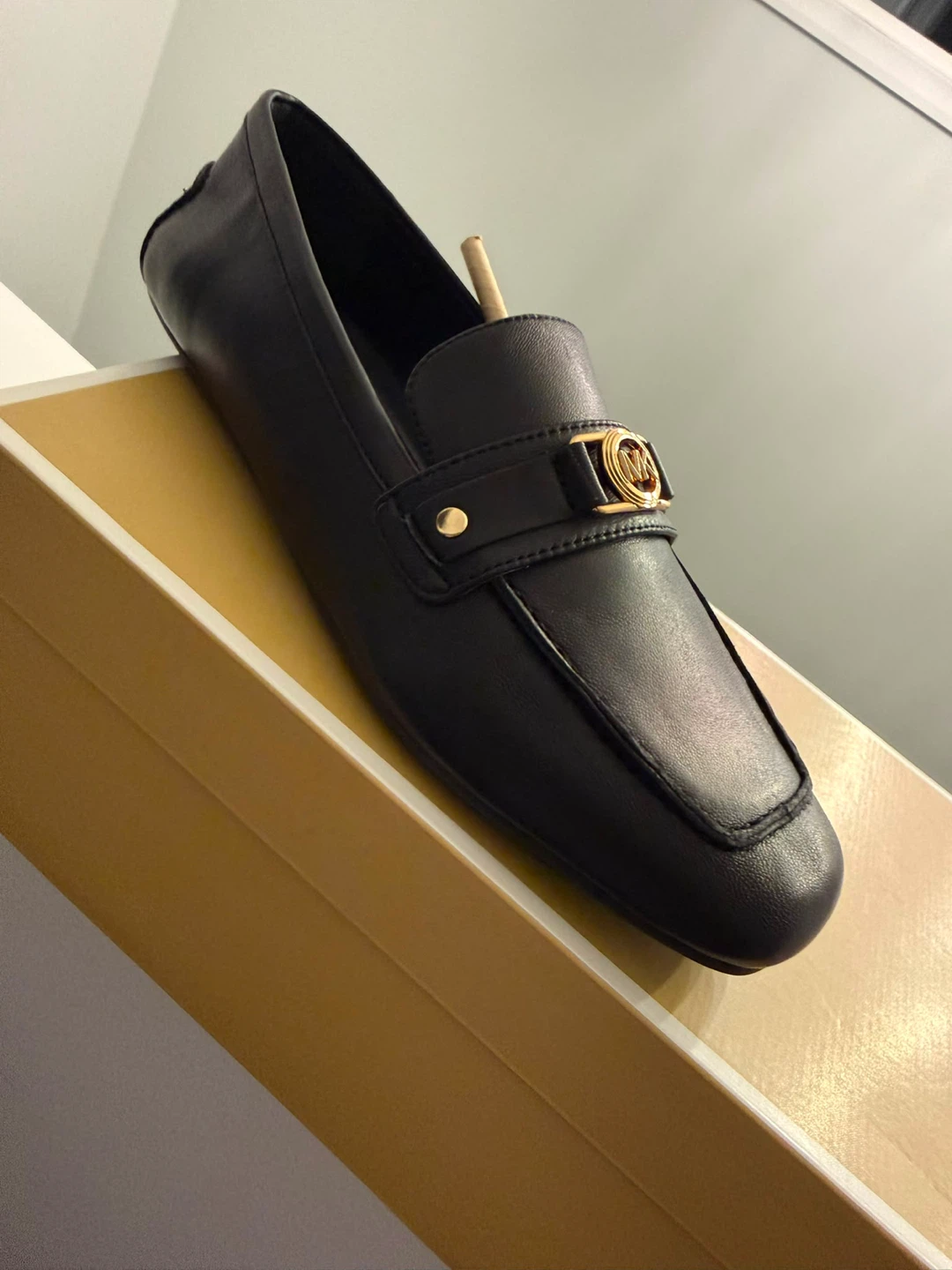 Michael Kors Black Leather Loafers - photo 2