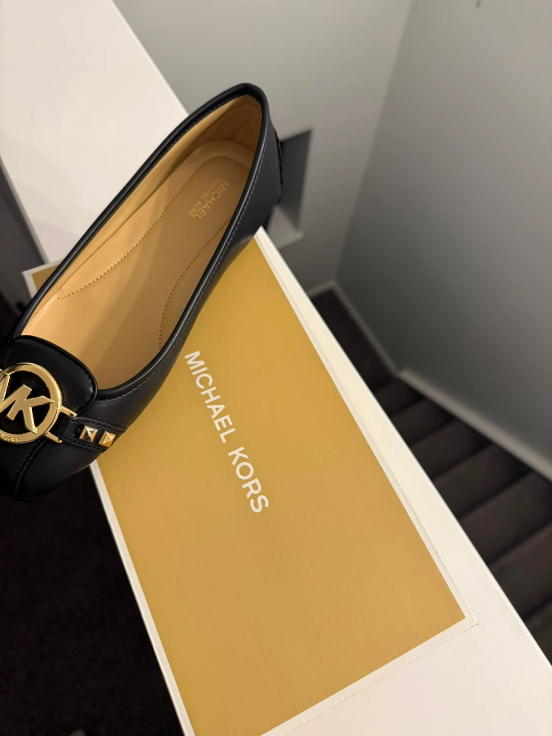 Michael Kors Black Leather Loafers - photo 2