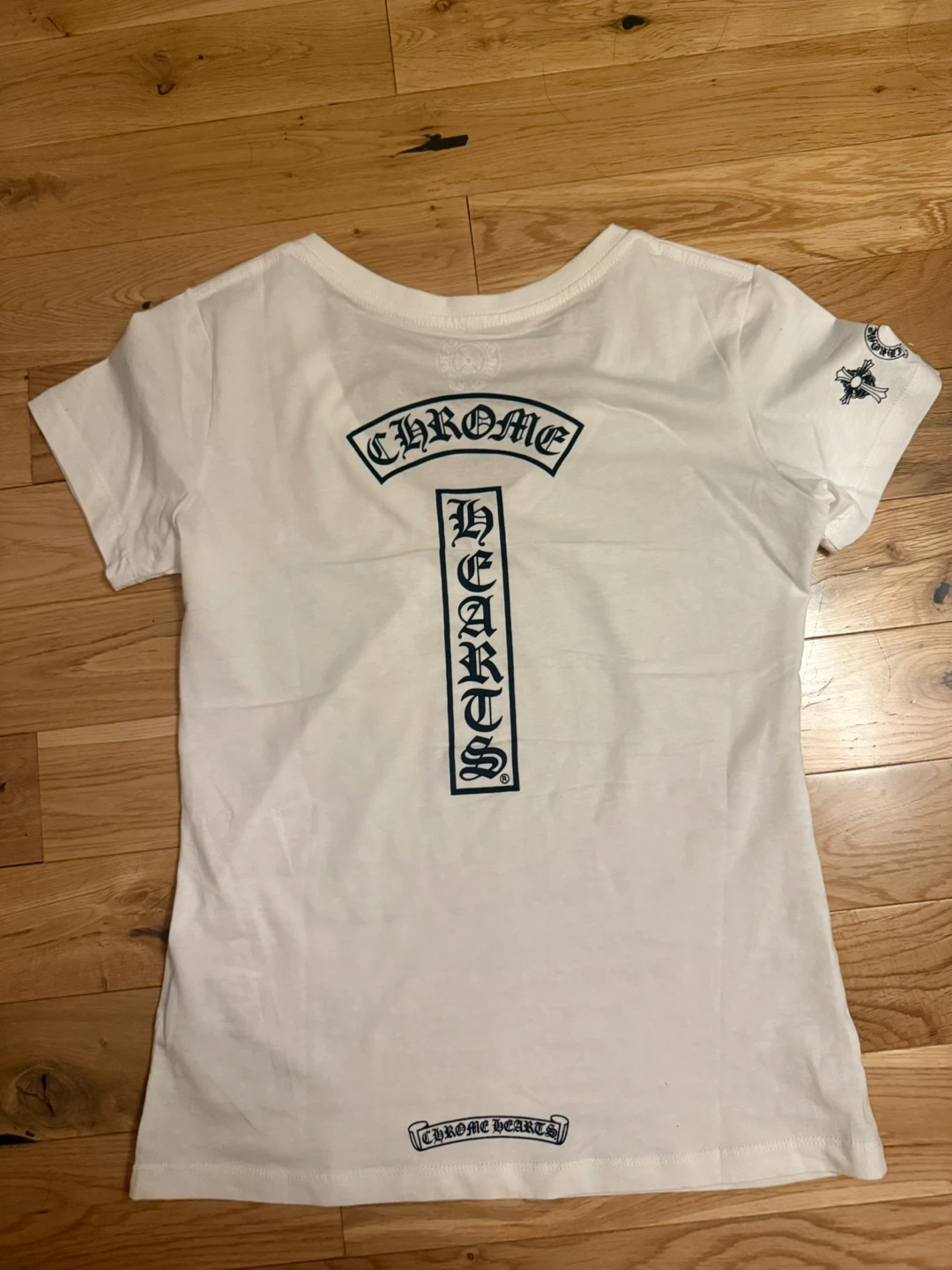 Chrome Hearts White T-Shirt - photo 2