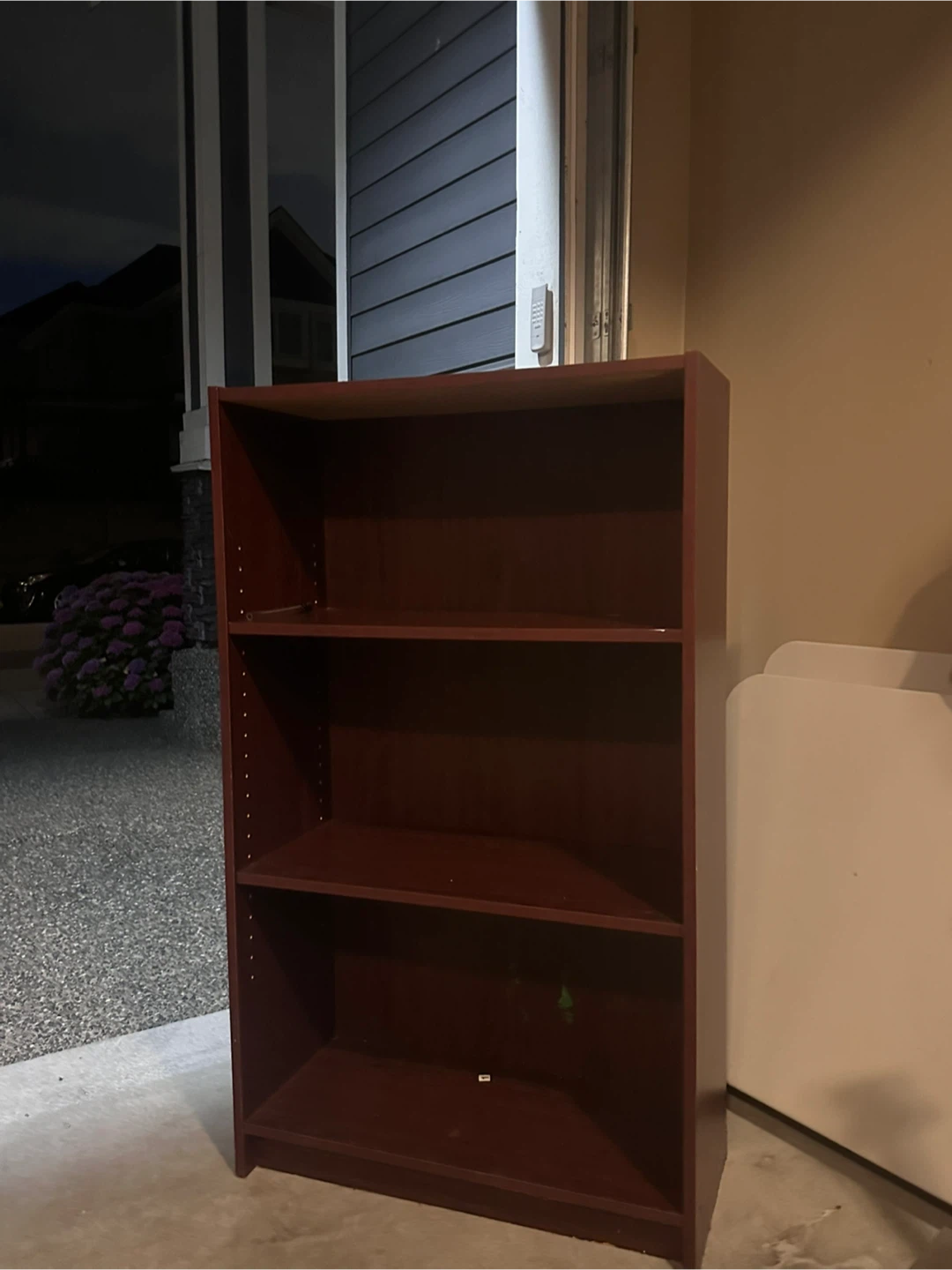 Dark Wood Bookshelf
