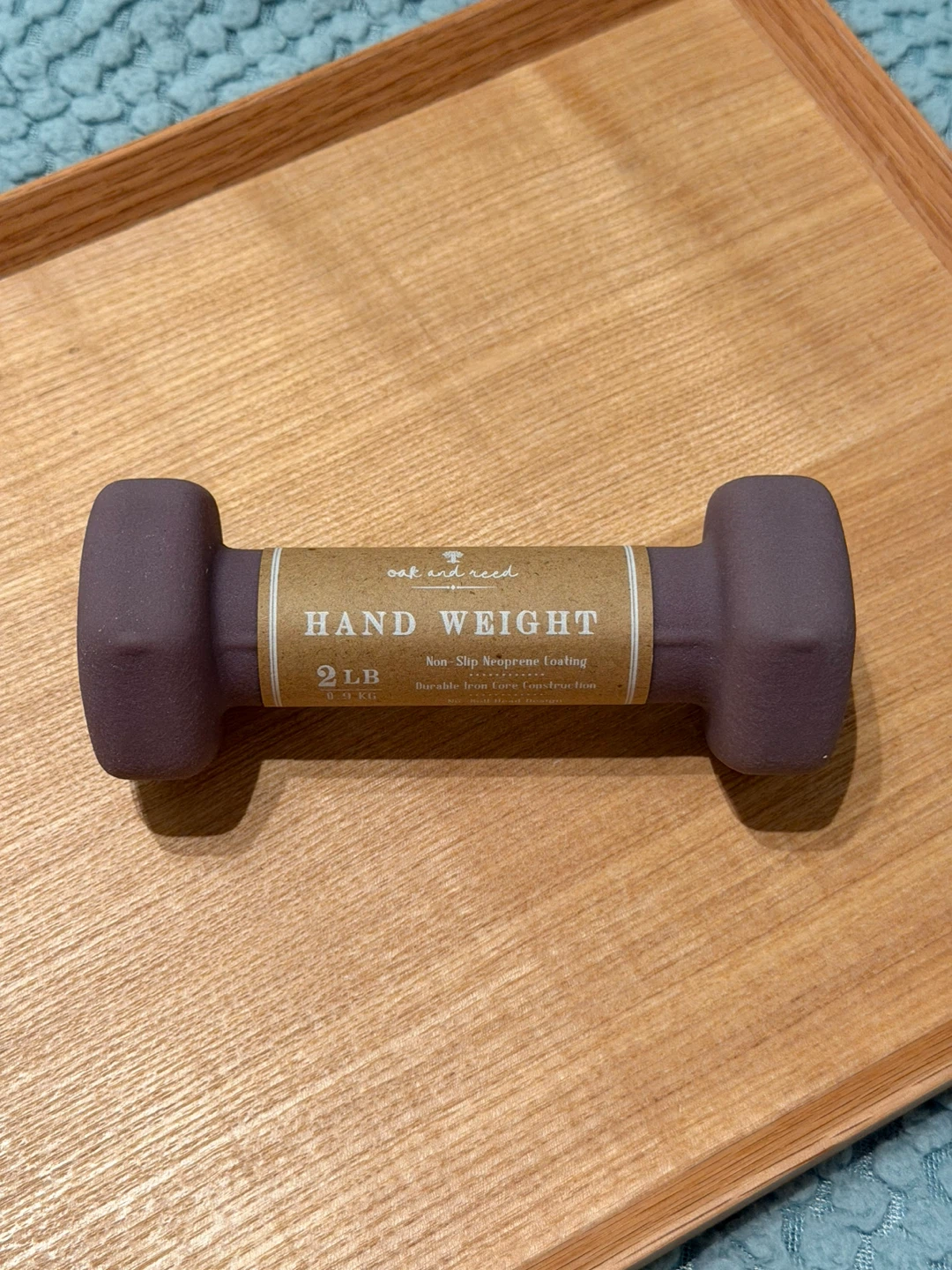 Oak and Reed 2 LB dumbbell (purple)