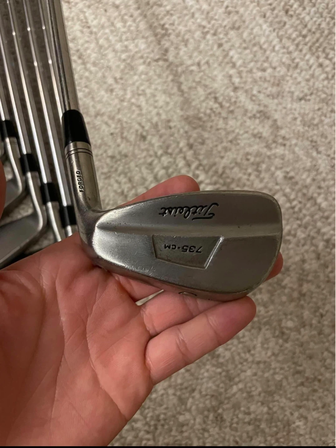 Titleist Forged 735.CM Combo Set