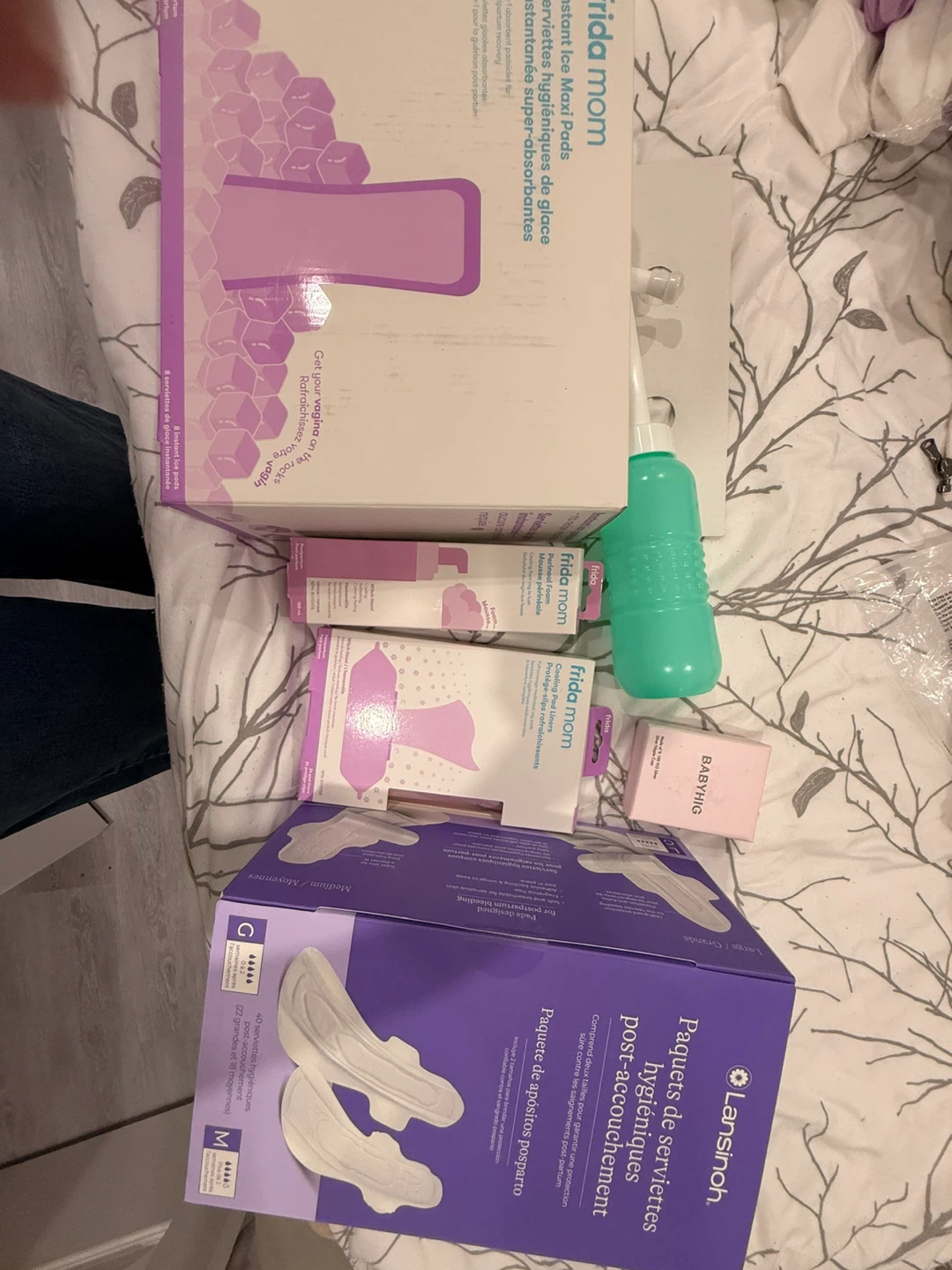 Postpartum essentials kit mom maternity