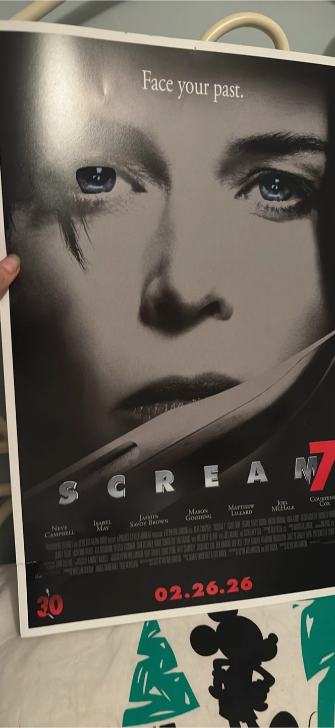 Scream poster it’s free