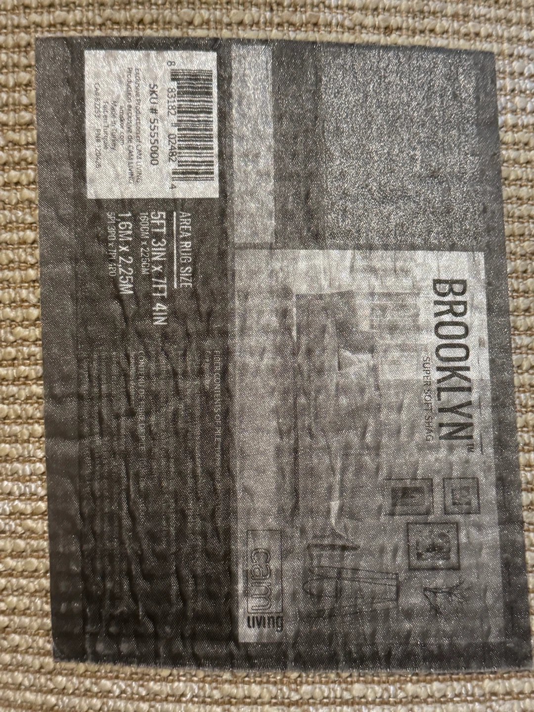 Brooklyn Supersoft Shag Area Rug