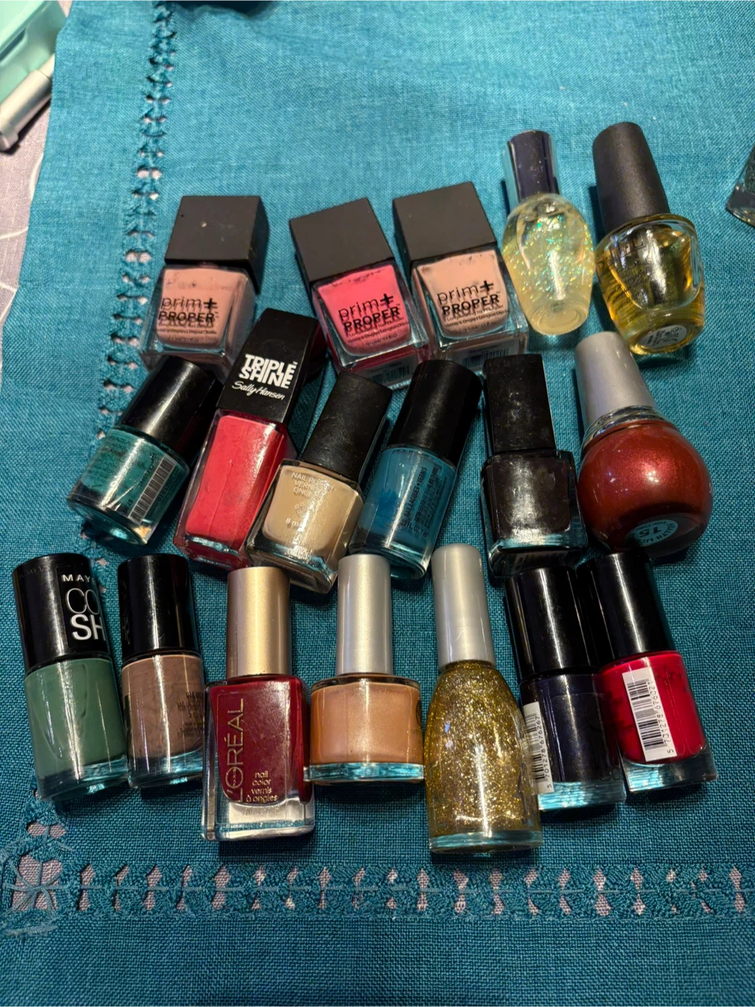 Assorted Nail Polishes