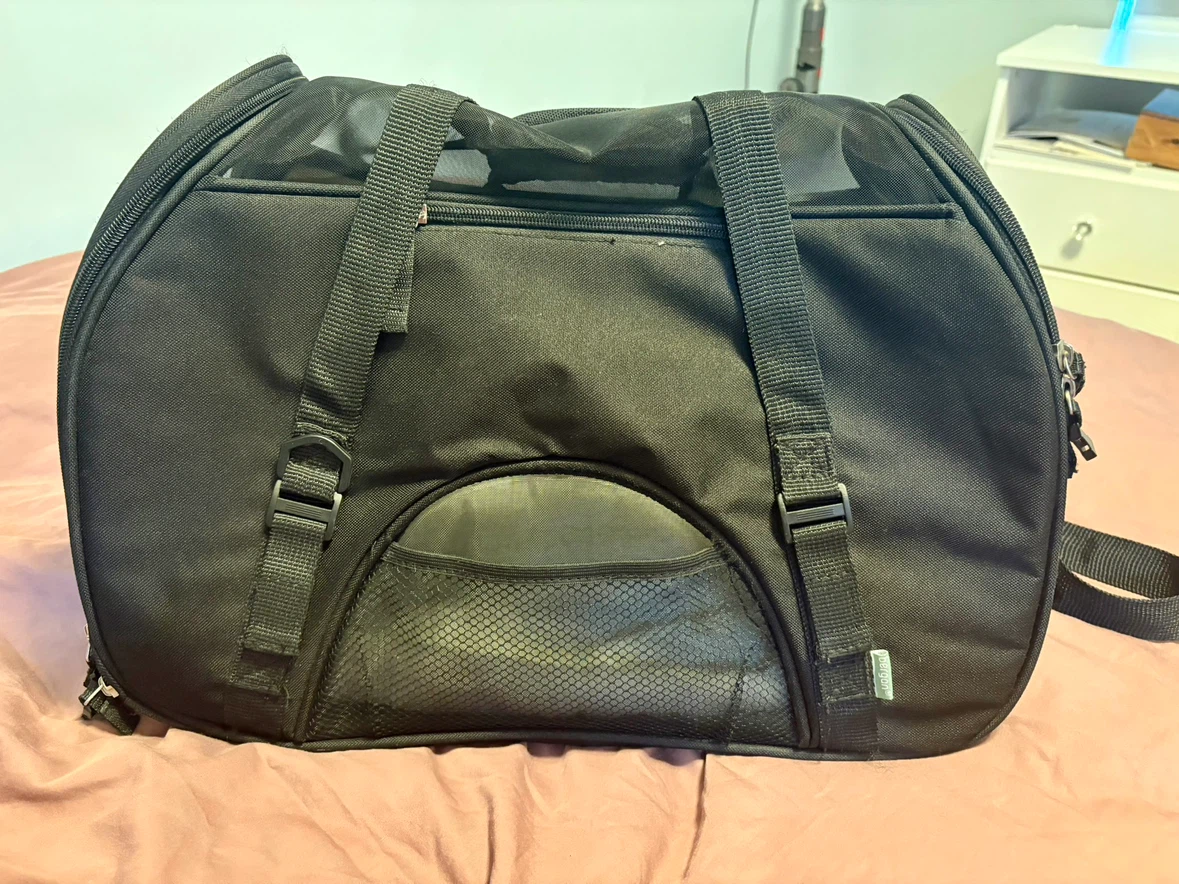 Comfort Carrier large  Blk Pet Carrier