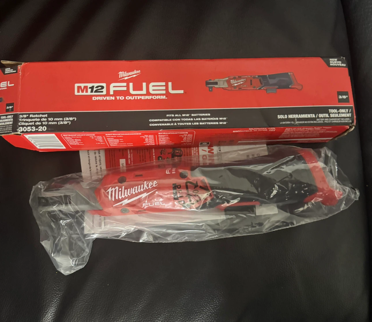 Milwaukee M12 FUEL 3/8" Ratchet 3053-20 - photo 2
