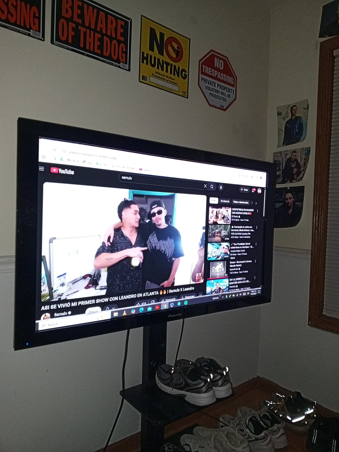 Pioneer Flat Screen TV