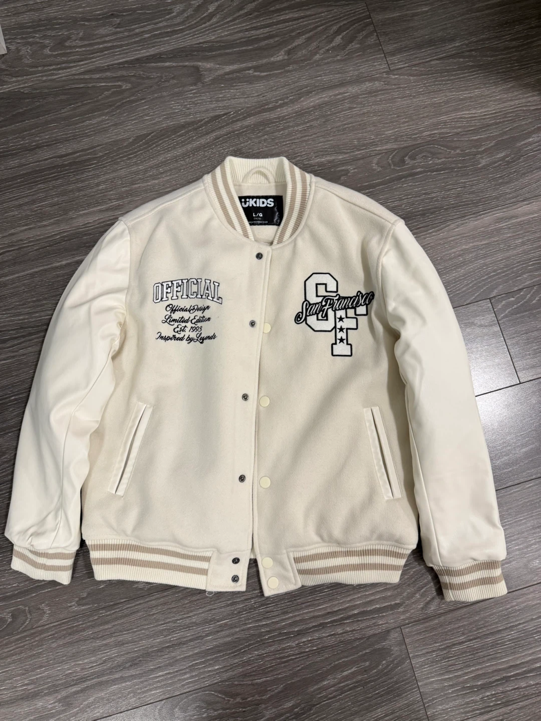 OFFICIAL San Francisco Letterman Jacket