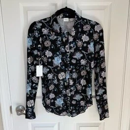 Large Wilfred Floral Button-Up Shirt