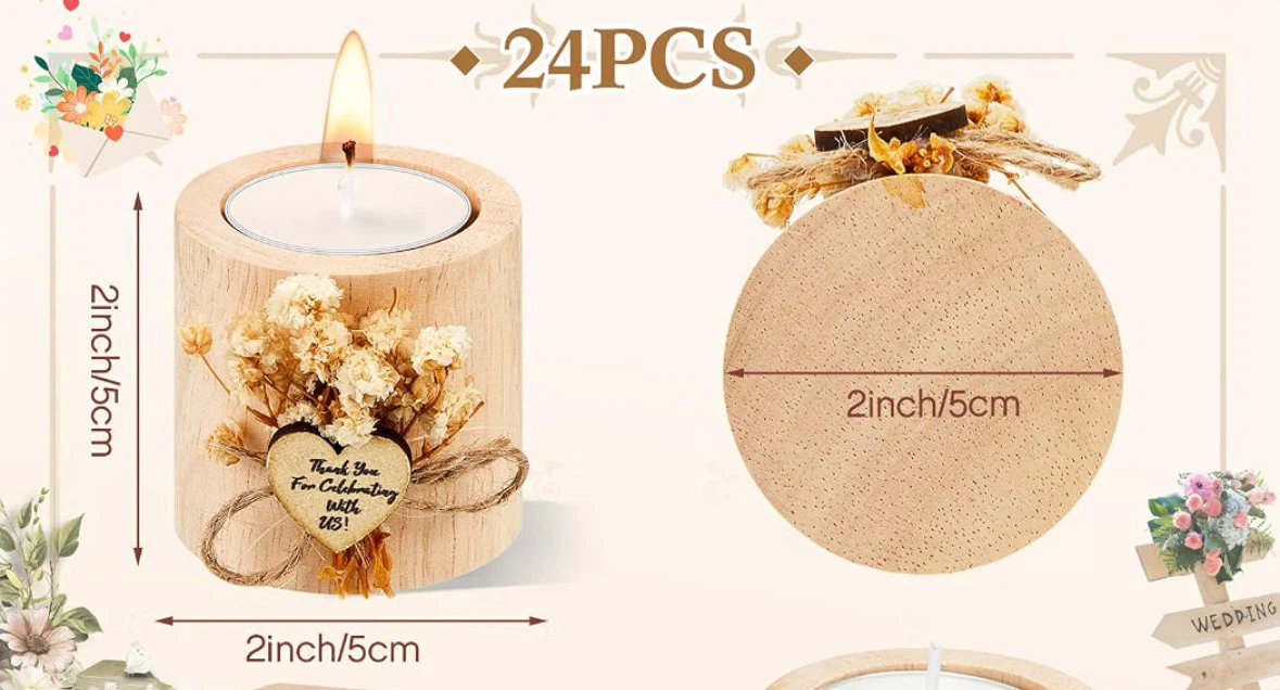 Wedding Party Gifts Candle Holders - photo 4