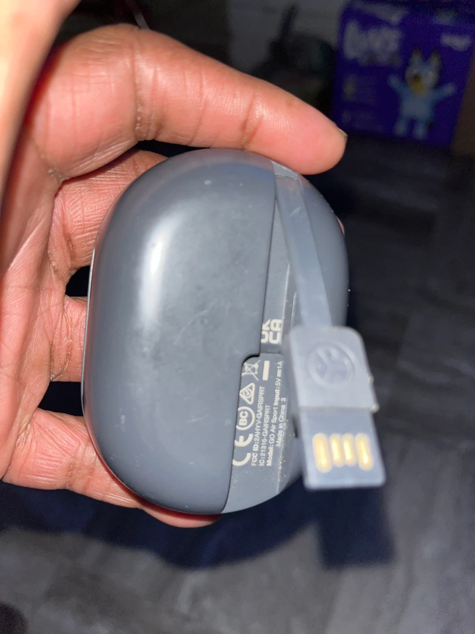 JLab Go Air Sport Wireless Earbuds - Gray - photo 3