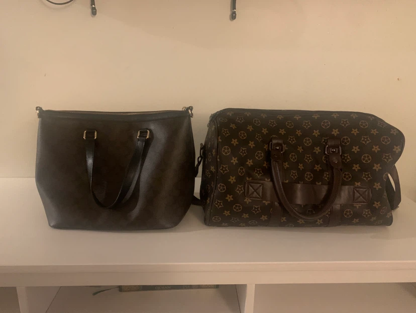 Coach Tote and Patterned Duffel Bag - photo 2