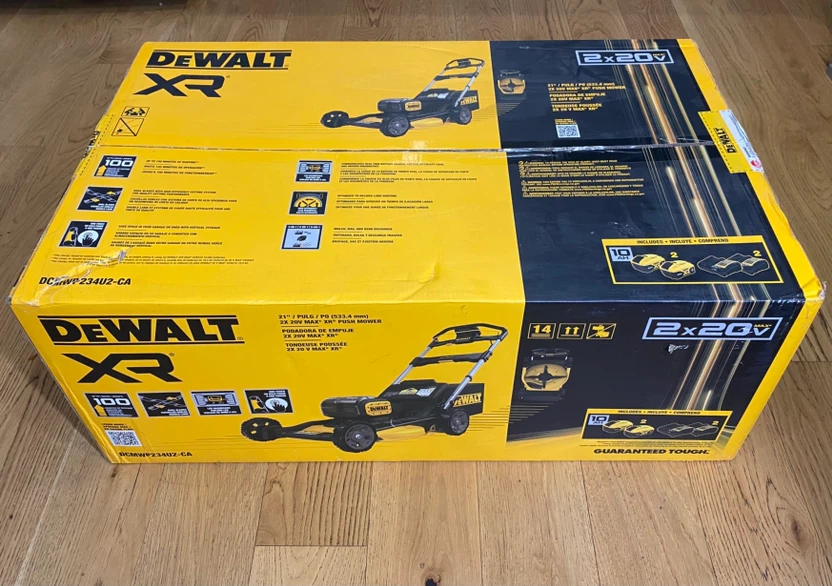 DeWalt 2x20V MAX XR 21.5-inch Push Mower - photo 2