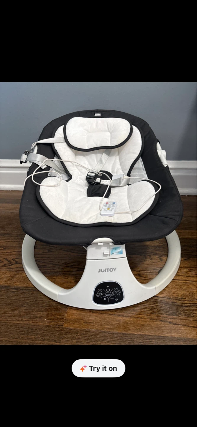 JUITOY Baby Bouncer Seat with Adapter