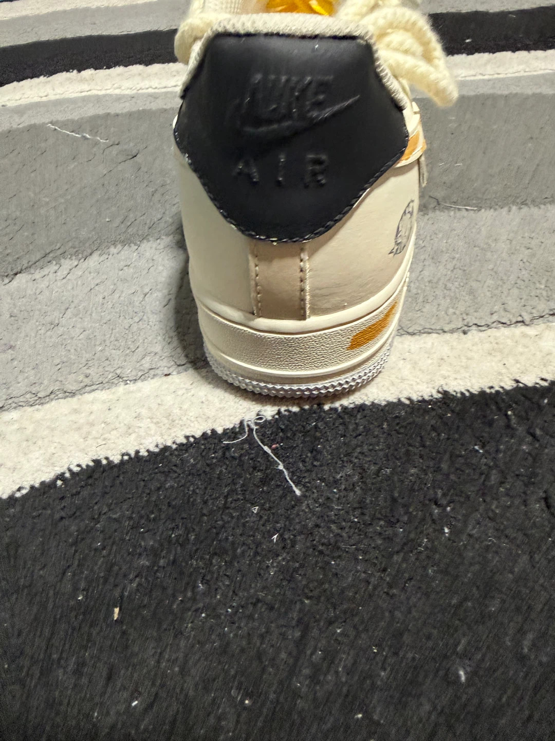 Nike Air Force 1 "LAZARE" Custom Sneakers - photo 4