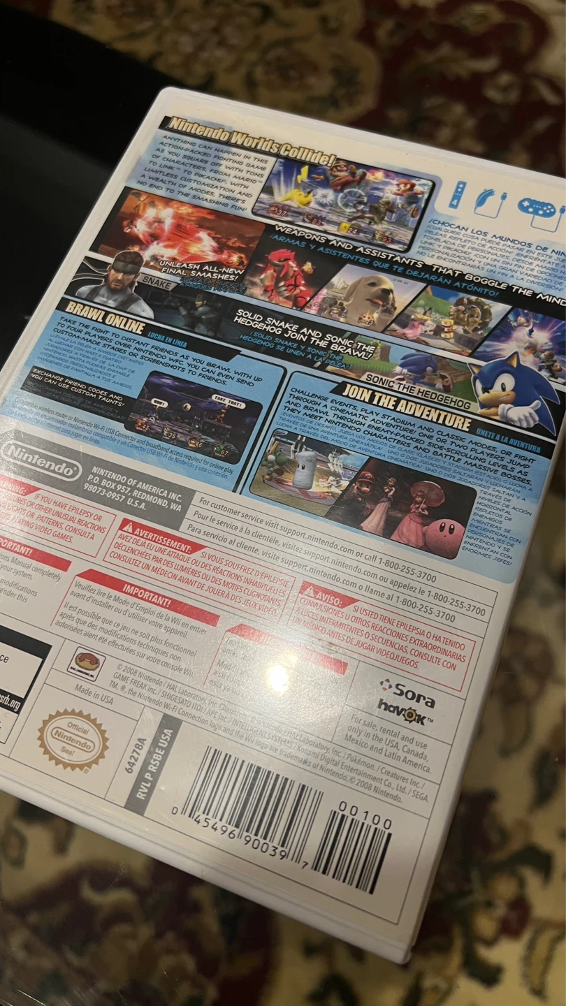 Nintendo Wii Super Smash Bros. Brawl - photo 2