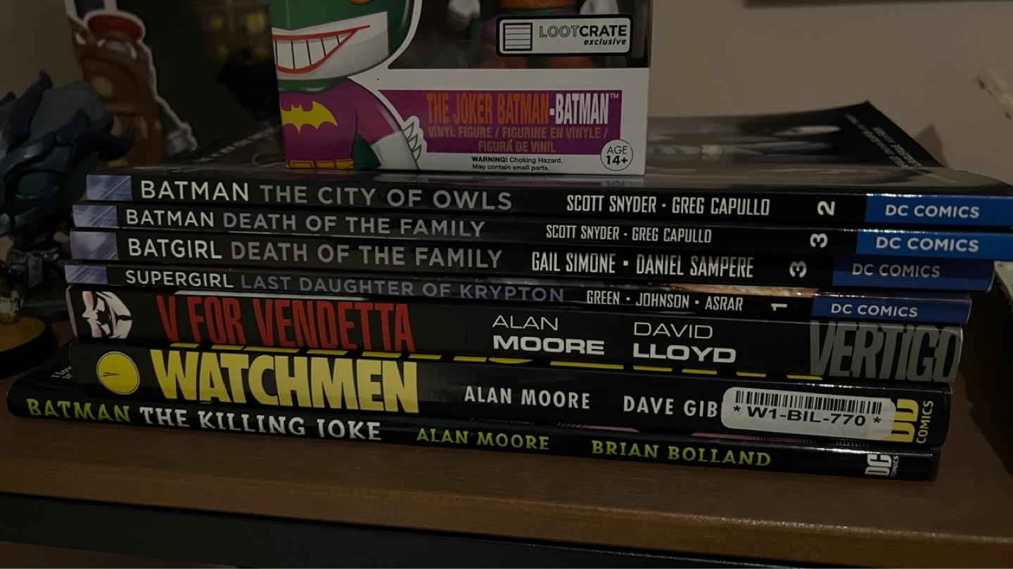 Collection of DC & Marvel Graphic Novels and Comics - photo 2