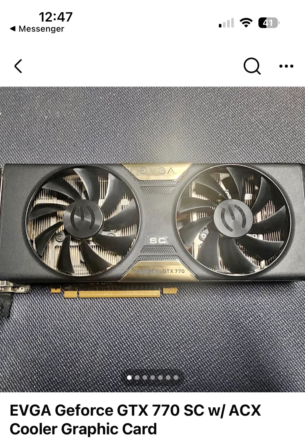 NVIDIA GeForce GTX 770 SC w/ ACX Cooler Graphics Card