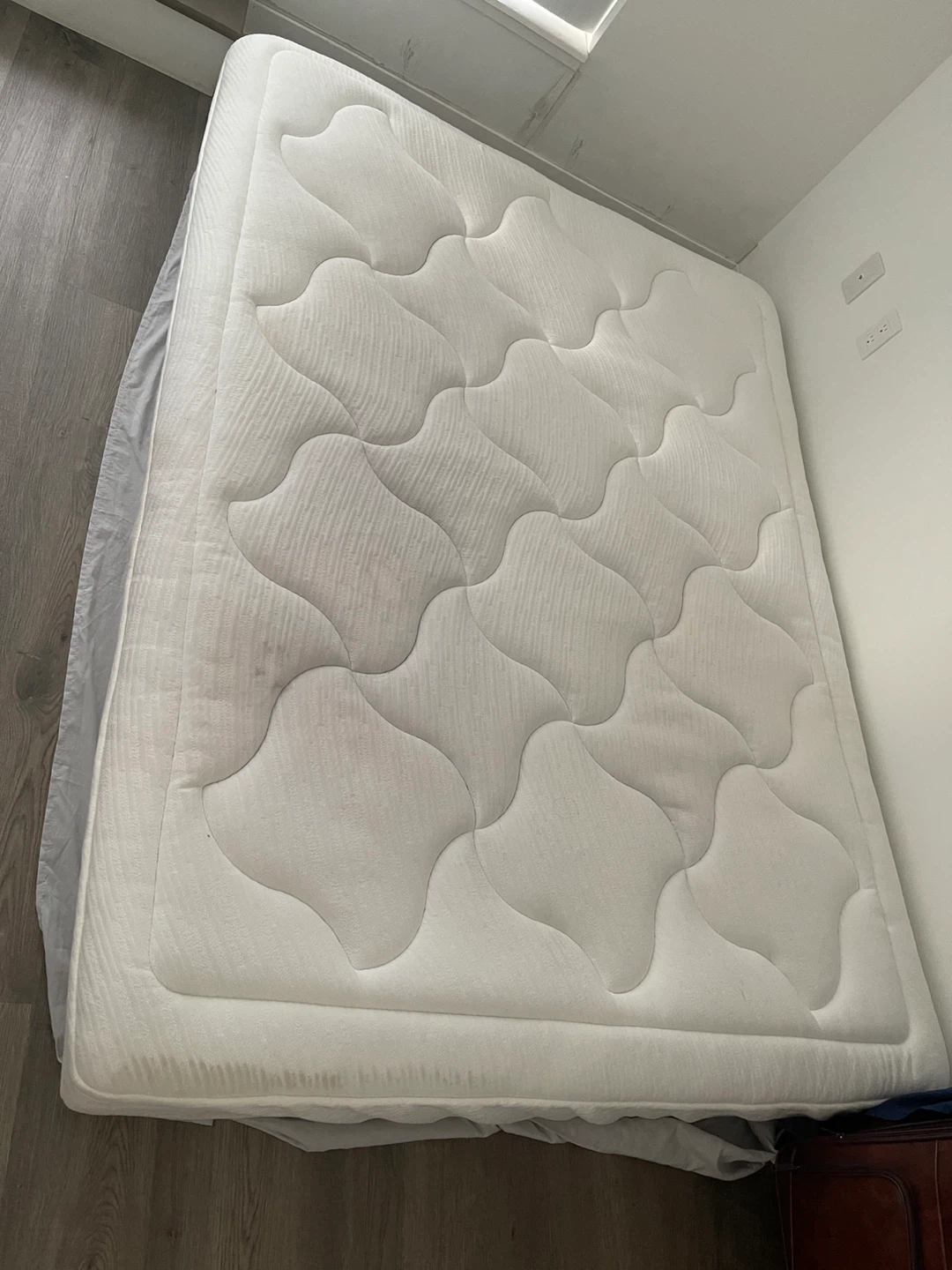 White Quilted Mattress