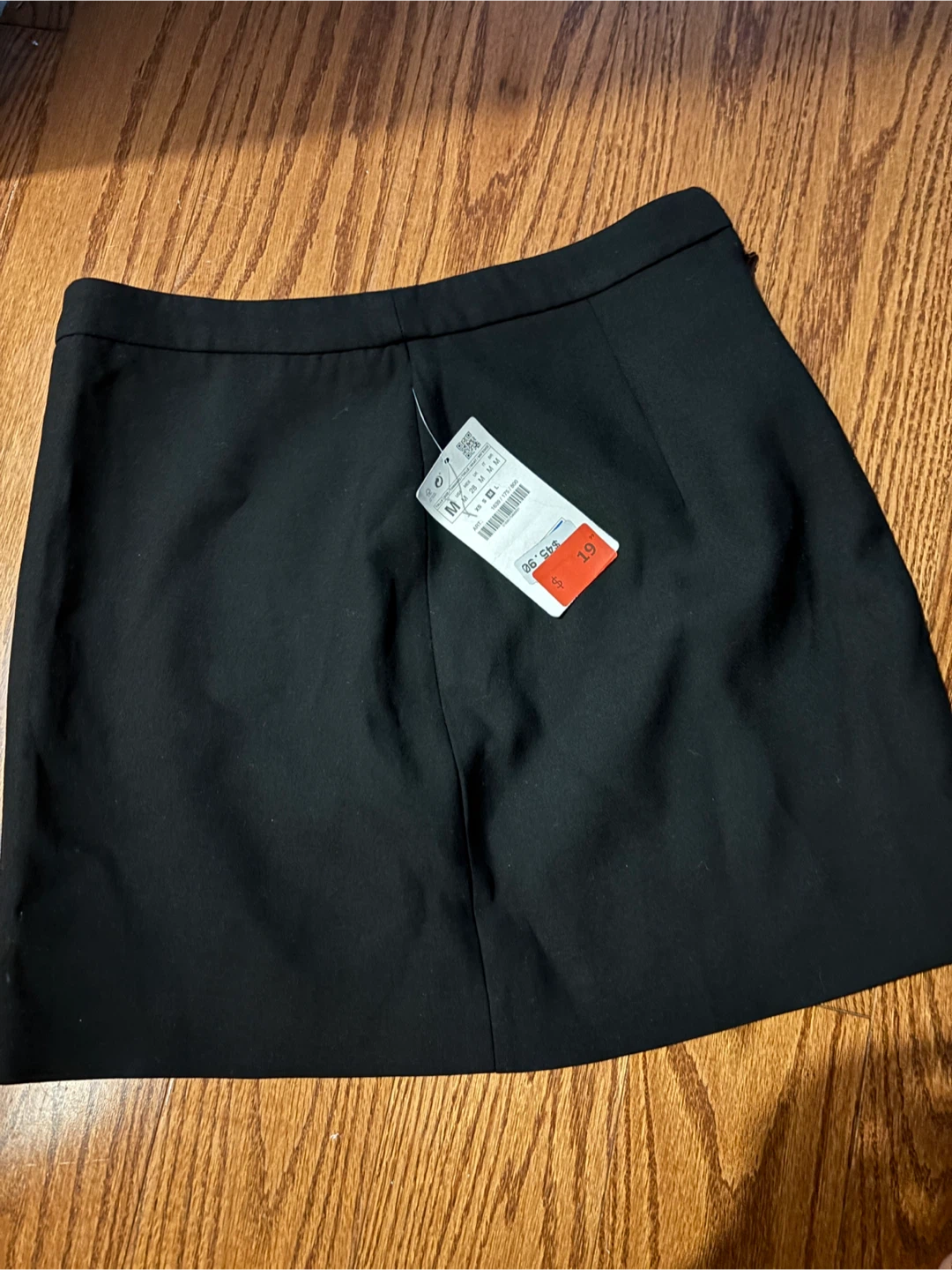 Zara Basic Black Mini Skirt