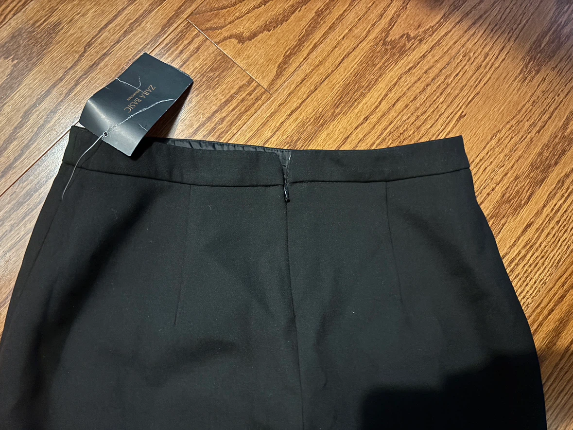 Zara Basic Black Mini Skirt - photo 2