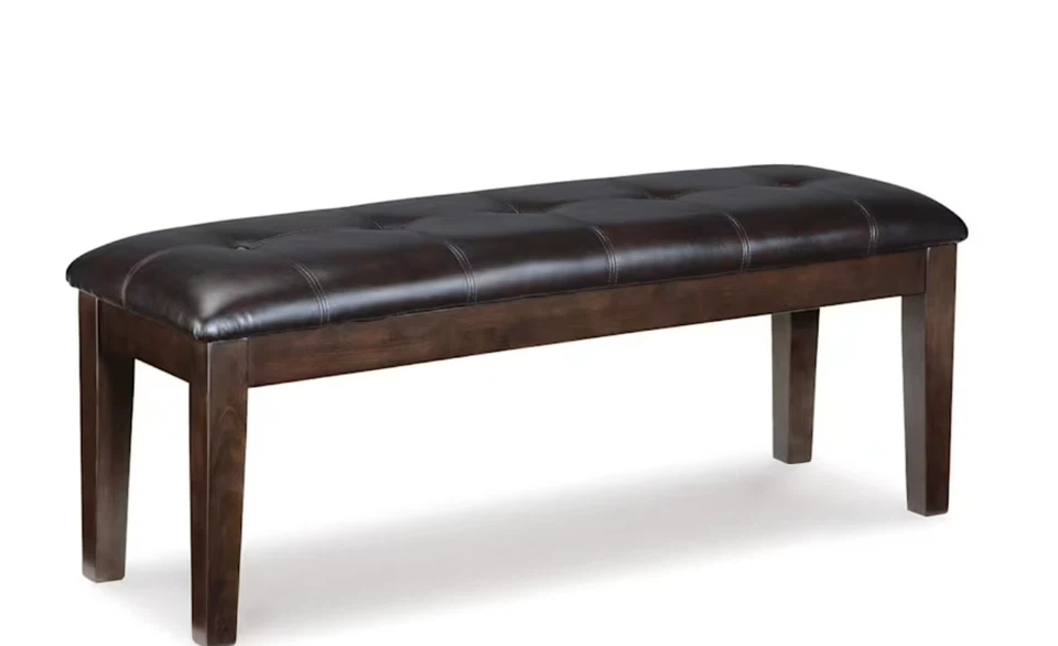 Dark Wood Dining Table with Extension - photo 3